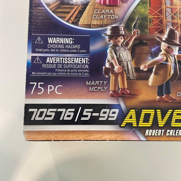 Playmobil Back To The Future Adventskalender 70576  75 Pieces  Marty McFly Emmet - Picture 7 of 16